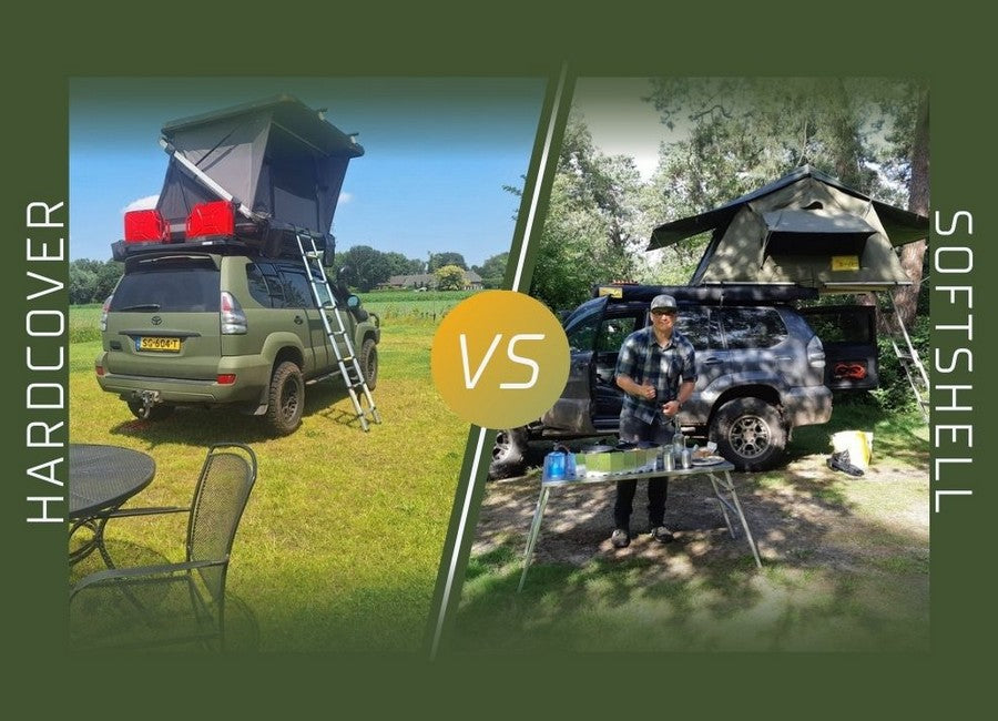 Hardcover daktent vs soft shell daktent: wat is het beste voor jou?