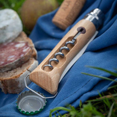 N°10 kurkentrekker zakmes met opener