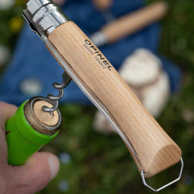 N°10 kurkentrekker zakmes met opener