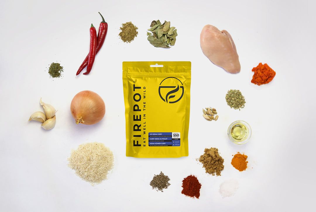 Kip keema curry Firepot