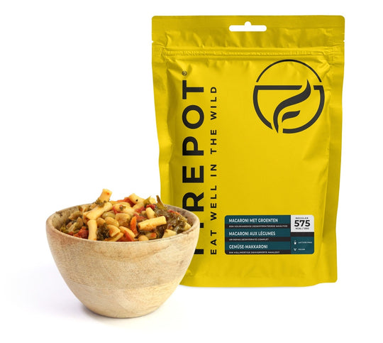 Macaroni met groenten Vegan Firepot