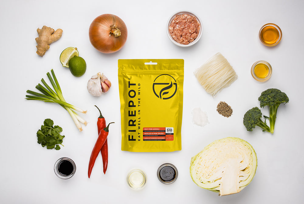 Spicy pork noedels Firepot