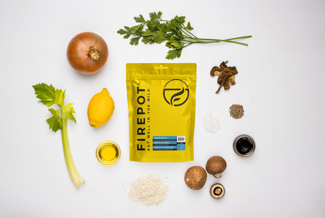 Porcini risotto Vegan Firepot