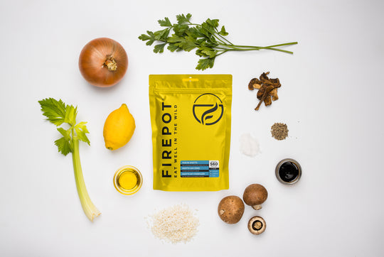 Porcini risotto Vegan Firepot