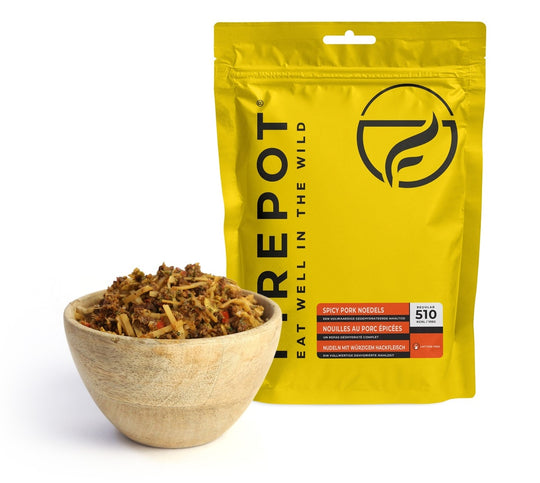 Spicy pork noedels Firepot