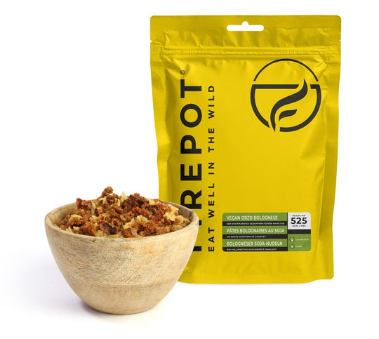 Vegan orzo bolognese Firepot